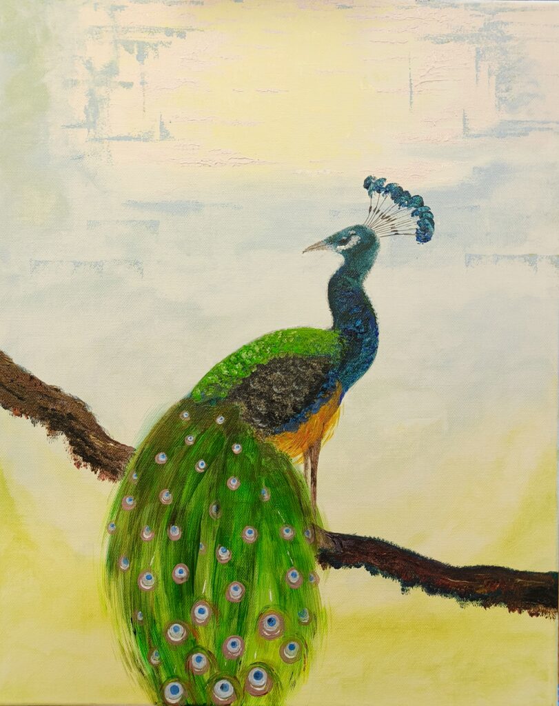 Akryylit kankaalle 30 x 40 cm. 